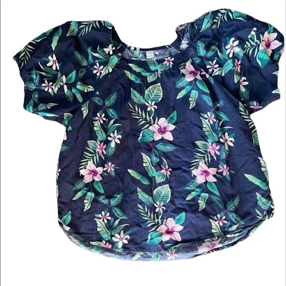 Old Navy Floral Short Size L - Picture 1 of 4